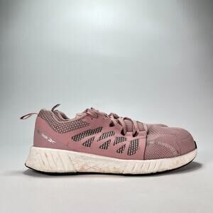 Reebok Work Fusion Flexweave Pink Safety Toe Cap Work Shoes Women's Size 10.5W